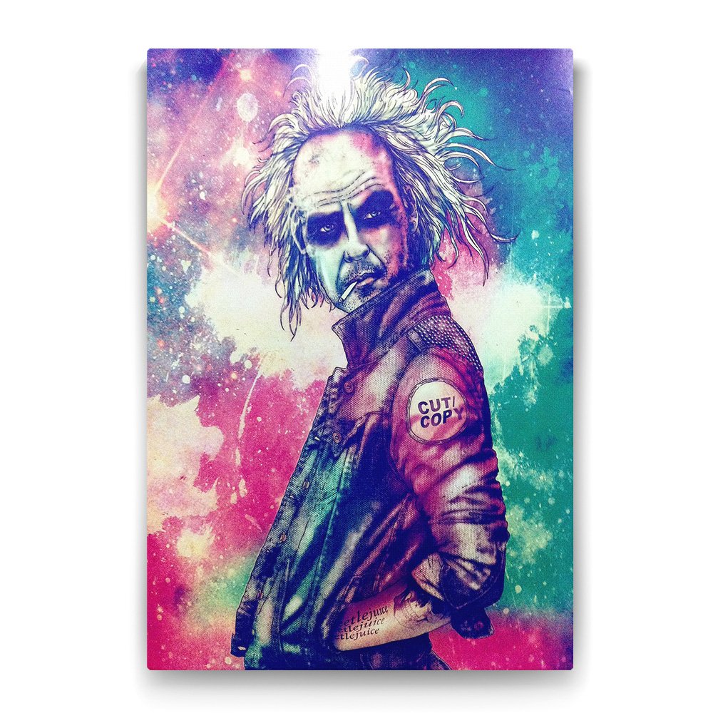 Albert Einstein Popart Tablosu - 60x90cm