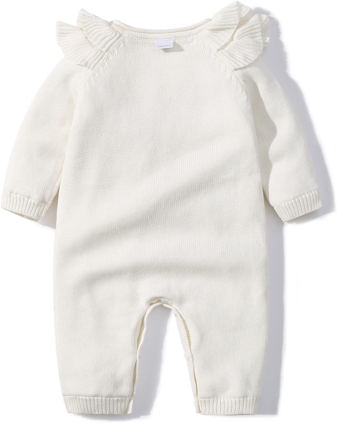 Baby Newborn Boy Knitted Sweater Romper Cotton Longsleeve Outfit with Kids Winter Warm Hats Set - Image 2