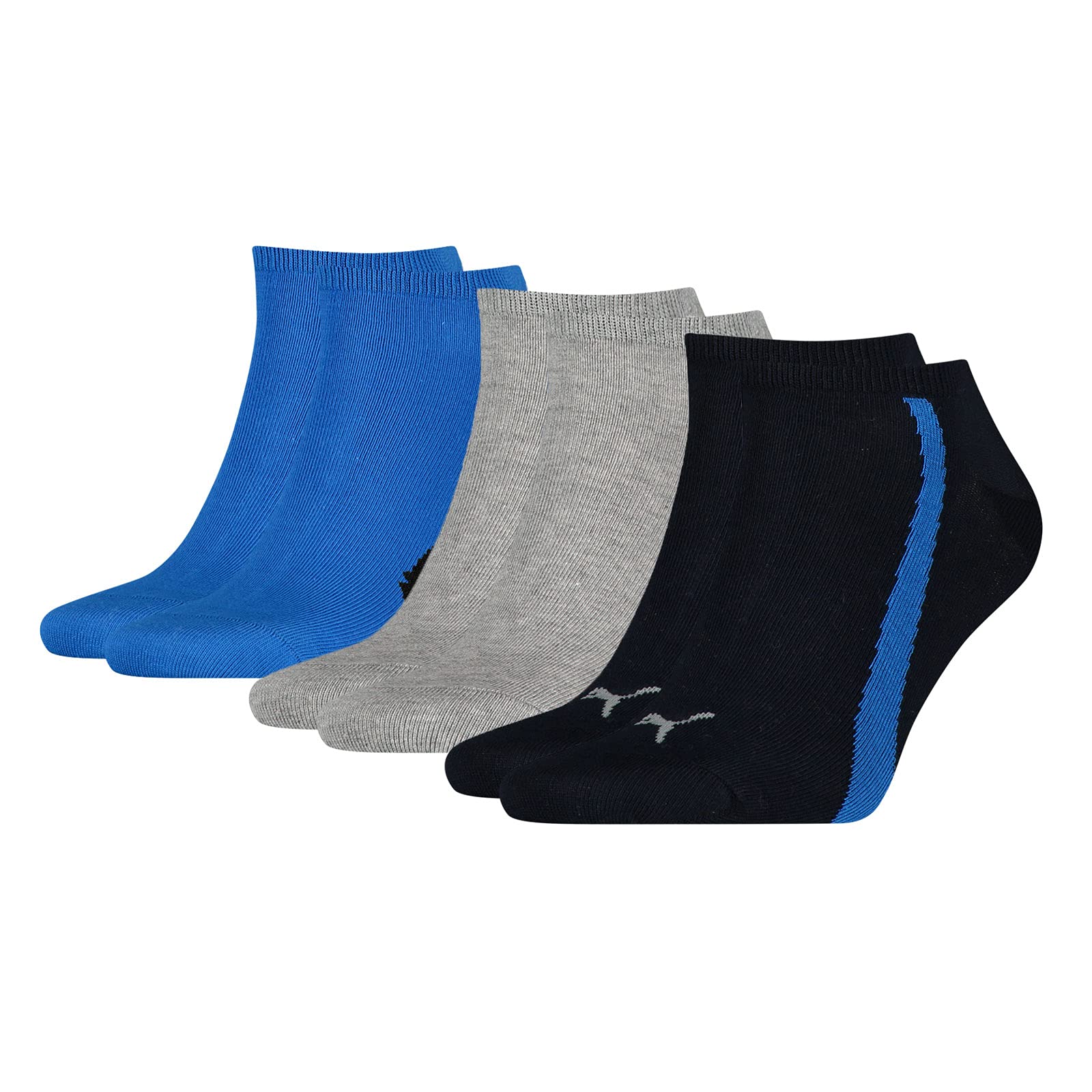 Puma Lifestyle Socken Navy/Grey/Strong Blue 39/42