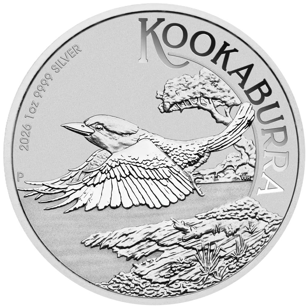 Silbermünze 1 oz Kookaburra 2026 BU Perth Mint 999 Silber