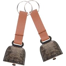 Happyyami 2pcs Bear Repelling Bell Pendant Camping Bear Bell Hiking Warning for Outdoor Protection