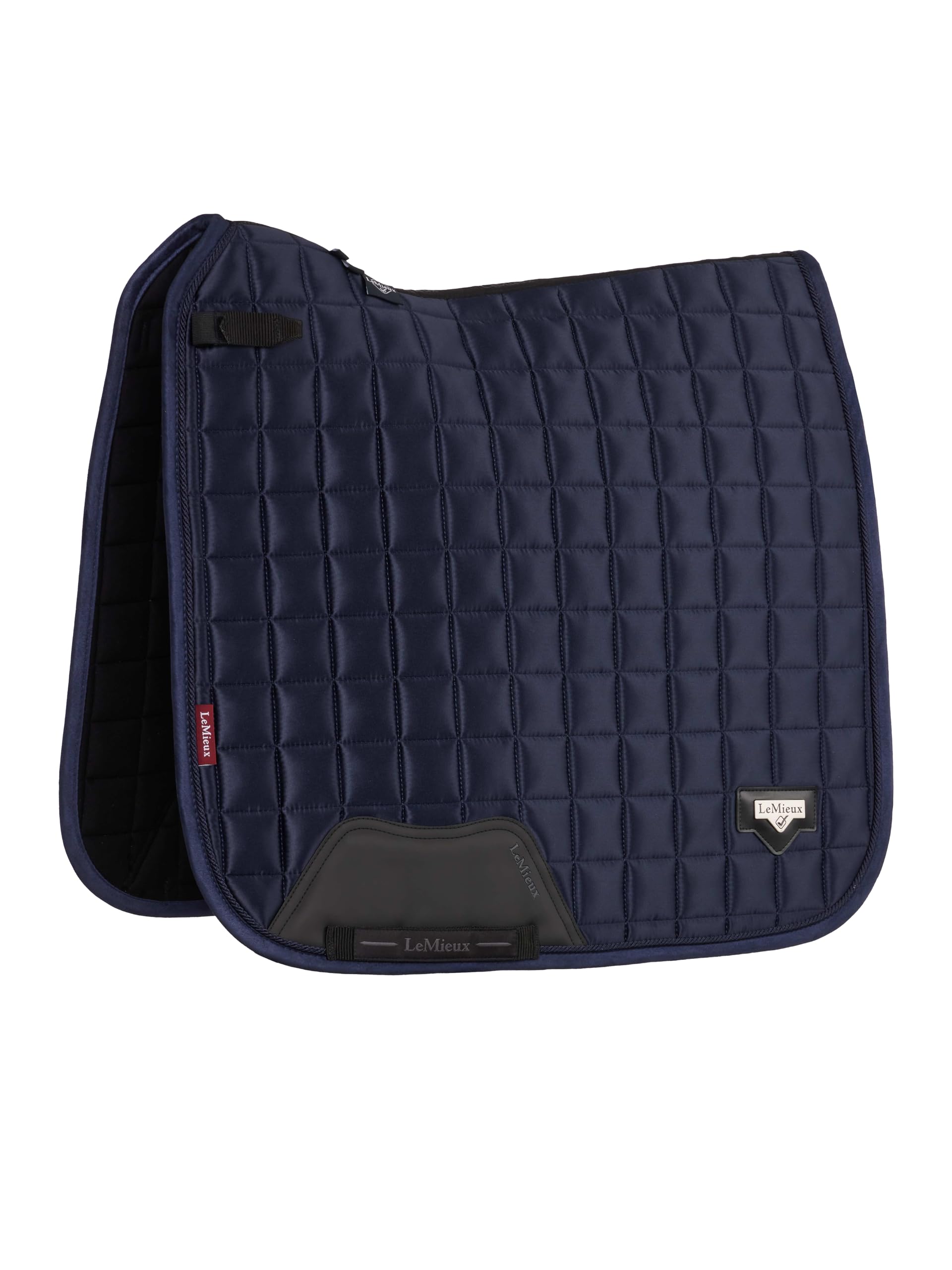LeMieux Loire Dressage Square - Equestrian Saddle Pad - High Wither - Navy - Large — image 1