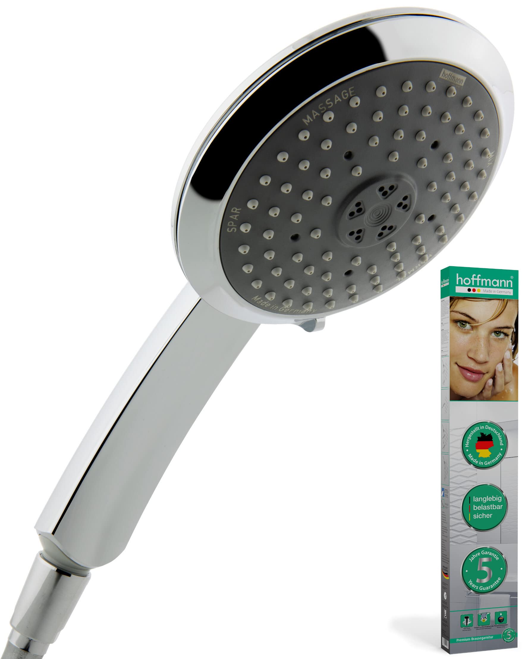 Buy hoffmann Made in Germany Kiel Hand Shower with 140 mm Shower Head