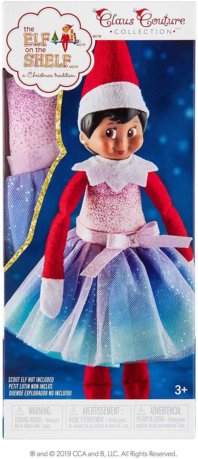 Amazon.com: The Elf on the Shelf Claus Couture Pastel Polar Princess : Toys  & Games