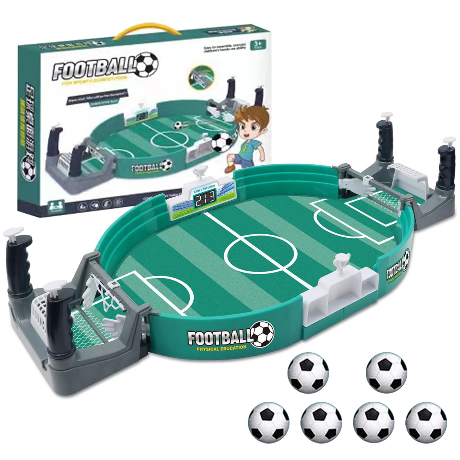 Amazon | 卓上フットボールサッカーピンボールゲーム サッカー盤
