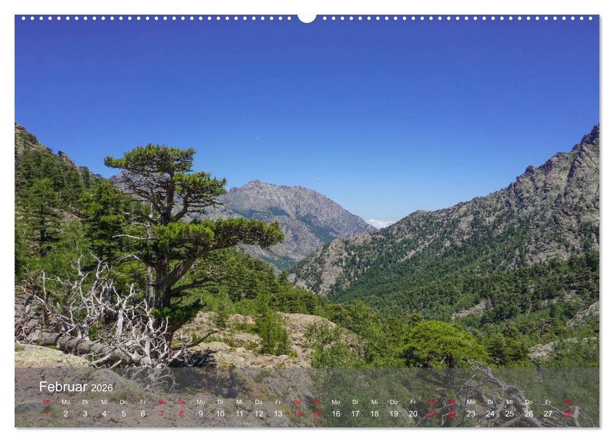 Korsika - Faszinierende Landschaften (Wandkalender 2026 DIN A2 quer), CALVENDO Monatskalender: Korsika ist immer eine Reise wert. (CALVENDO Natur)
