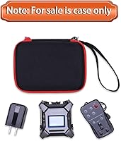 Vista 6 de LTGEM - Funda rígida de EVA para grabadora de campo profesional Zoom F3, bolsa de almacenamiento protectora de viaje