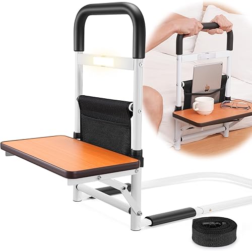 ONLYCARE Rieles de cama para adultos mayores, rieles laterales ajustables para camas para personas mayores y pacientes, soporte de cama para
