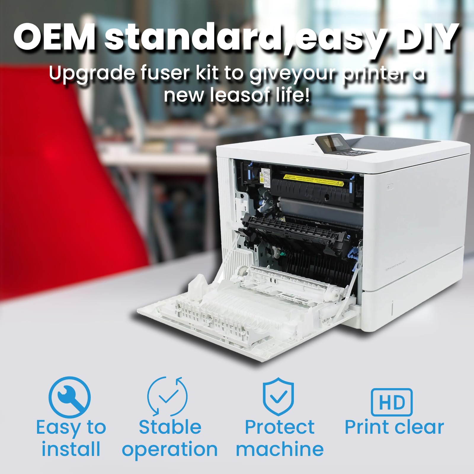 5325 5330 5335 Fuser Assembly Kit for Xerox 126k29392 126k29393 126k29394 126k29395 126k39680 Fuser Unit for Use in Xerox Workcentre 5325 5330 5335 Printers ?110v?