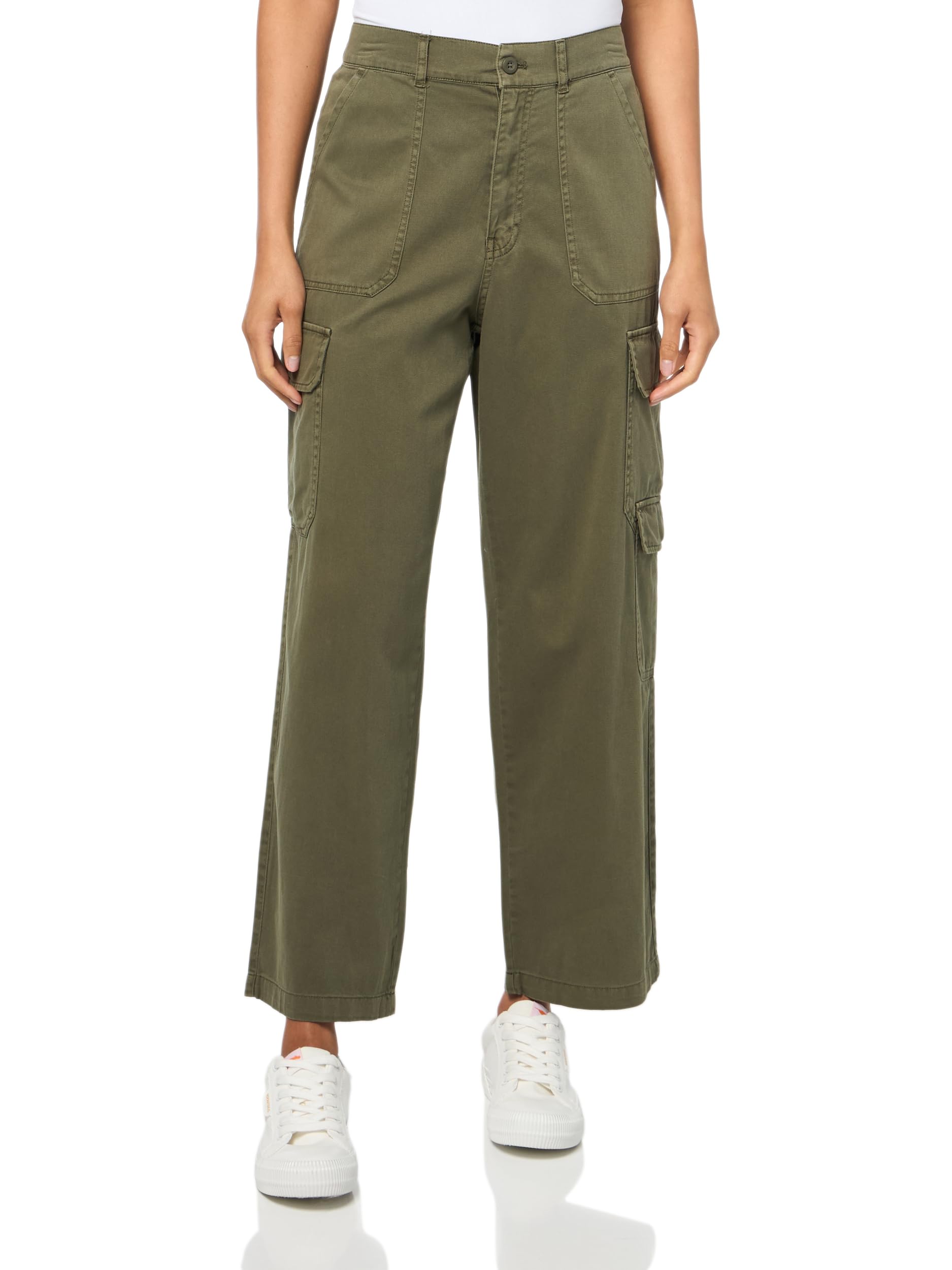 Lucky Brand Womens Clean Twill Cargo Pant