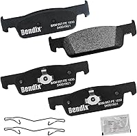 Vista 147 de Pastillas de Freno Delanteras Cerámicas Bendix Priority1 CFC430A para Modelos Selectos INFINITI G35, I30, Nissan 350Z, Altima, Juke, Maxima, Sentra