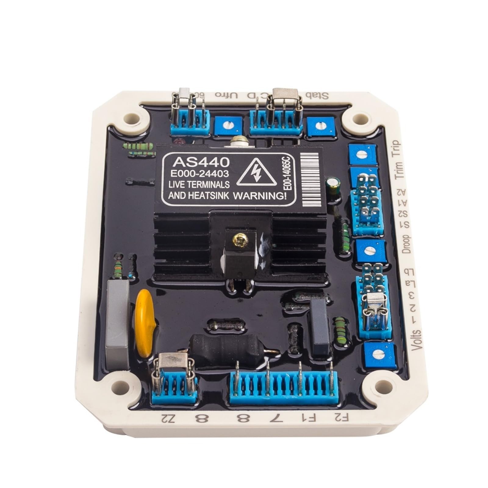 ZXAOMMBEA SX460 AVR Generator Automatic Voltage Regulator Stabilizer SX440 AS440 Excitation Control Module Brushless(AS440 Delicate)