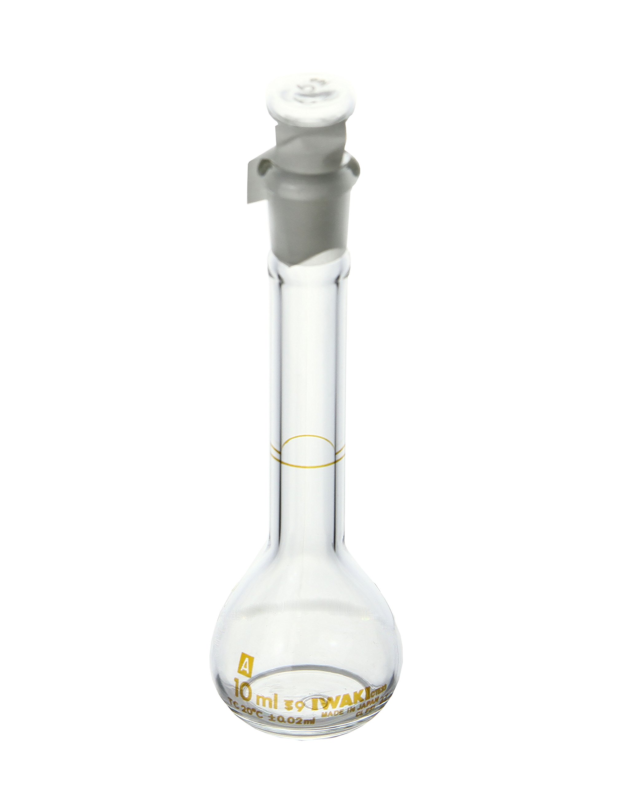 Amazon | IWAKI メスフラスコ(ニューエクセレント) 10mL 1個 5640FK10E 