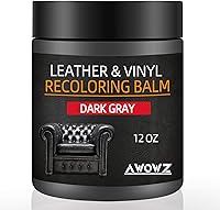 Vista 17 de Bálsamo recolorante de cuero, kit de reparación de arañazos y restauración de color para cuero desteñido, sofá de cuero y asientos de automóvil