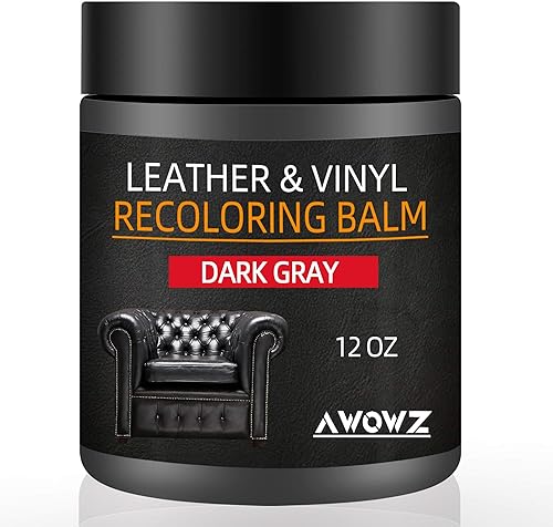 Miniatura 17 de Bálsamo recolorante de cuero, kit de reparación de arañazos y restauración de color para cuero desteñido, sofá de cuero y asientos de automóvil
