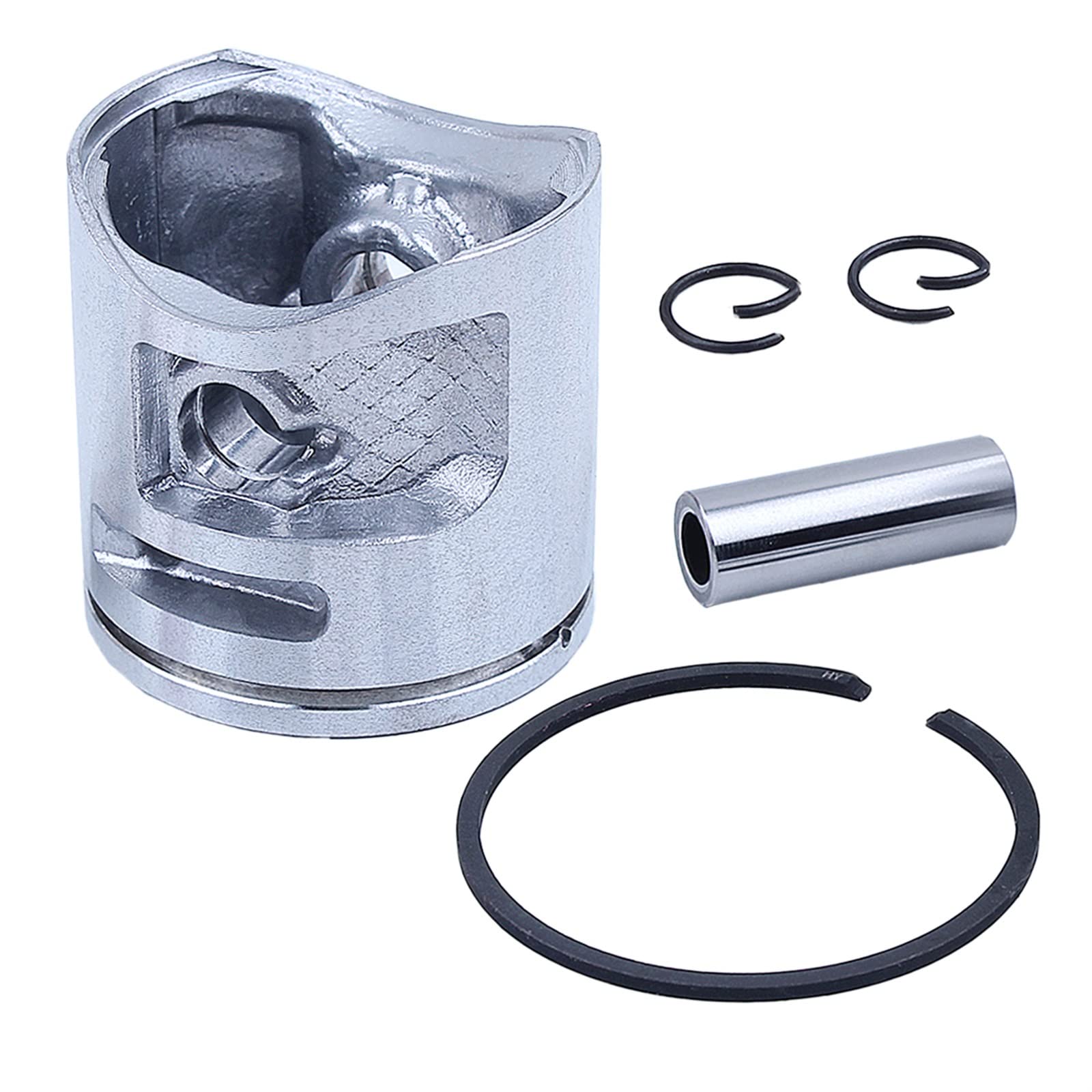 Kit Piston 44mm Pour Husqvarna 445/450 & Jonsered CS2245/2250 – Inclut Axe, Segments, Roulement - 5