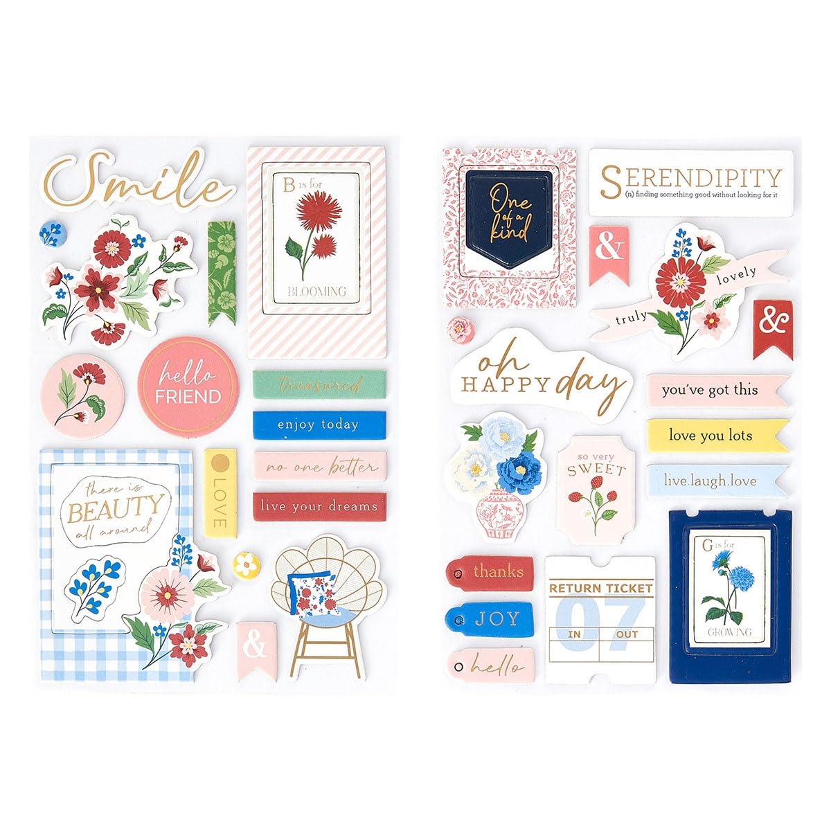Spellbinders Chipboard Embellishments from Rosie's Studio-Bayfair