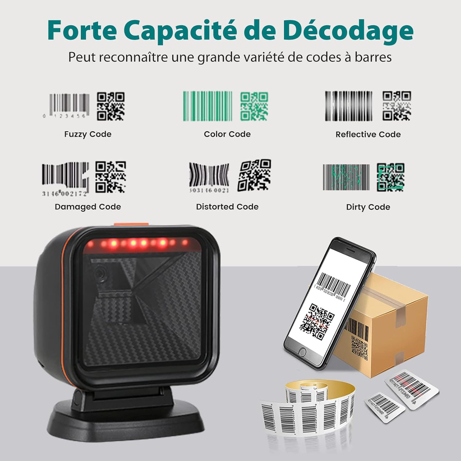 OBZ Barcode Scanner Decoding Capability