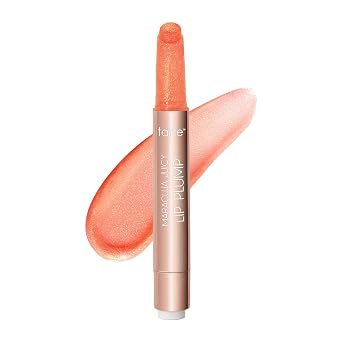 tarte maracuja juicy shimmer glass lip plump Hydrating & Volumizing Lip Gloss Balm with Hyaluronic Acid & Vitamin E, Plumps & Moisturizes, Vegan & Cruelty-Free