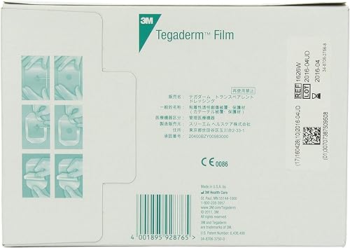 Miniatura 1 de 3M TegadermFilm transparente Dressing Frame Style 1626W, 50Apósitos, Transparente, 50