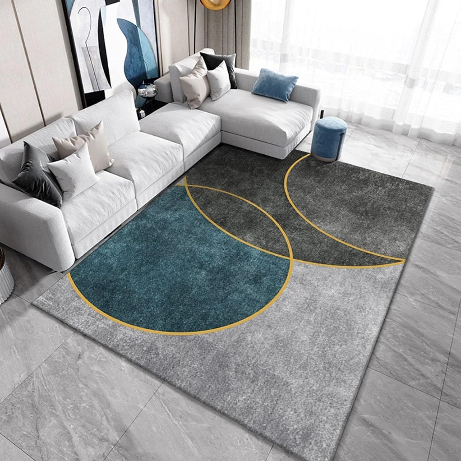 Area Rug Living Room Rugs 8x10 Feet / 240x300 cm Printed