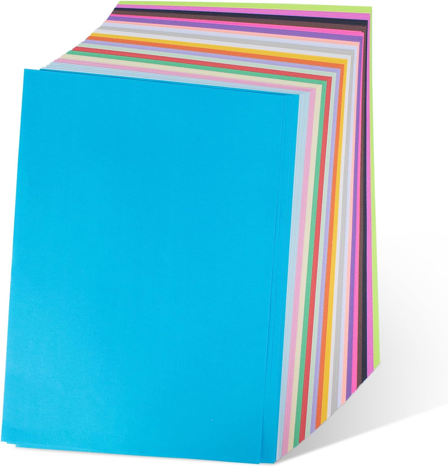 TownStix 100 feuilles, A4 120 g/m² Papier Couleur Cartonné Coloré 10