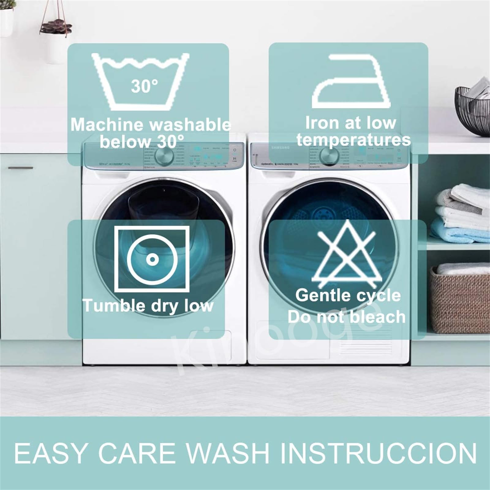 Juego de 4 Fundas de Cojín Impermeable Exterior Vida Marina 70x70cm Doble cara Funda de Almohada Cuadrada Decorativa de Lino Azul cielo, con Cremallera Invisible para Sofá Mueble Decor Cushions K-3282