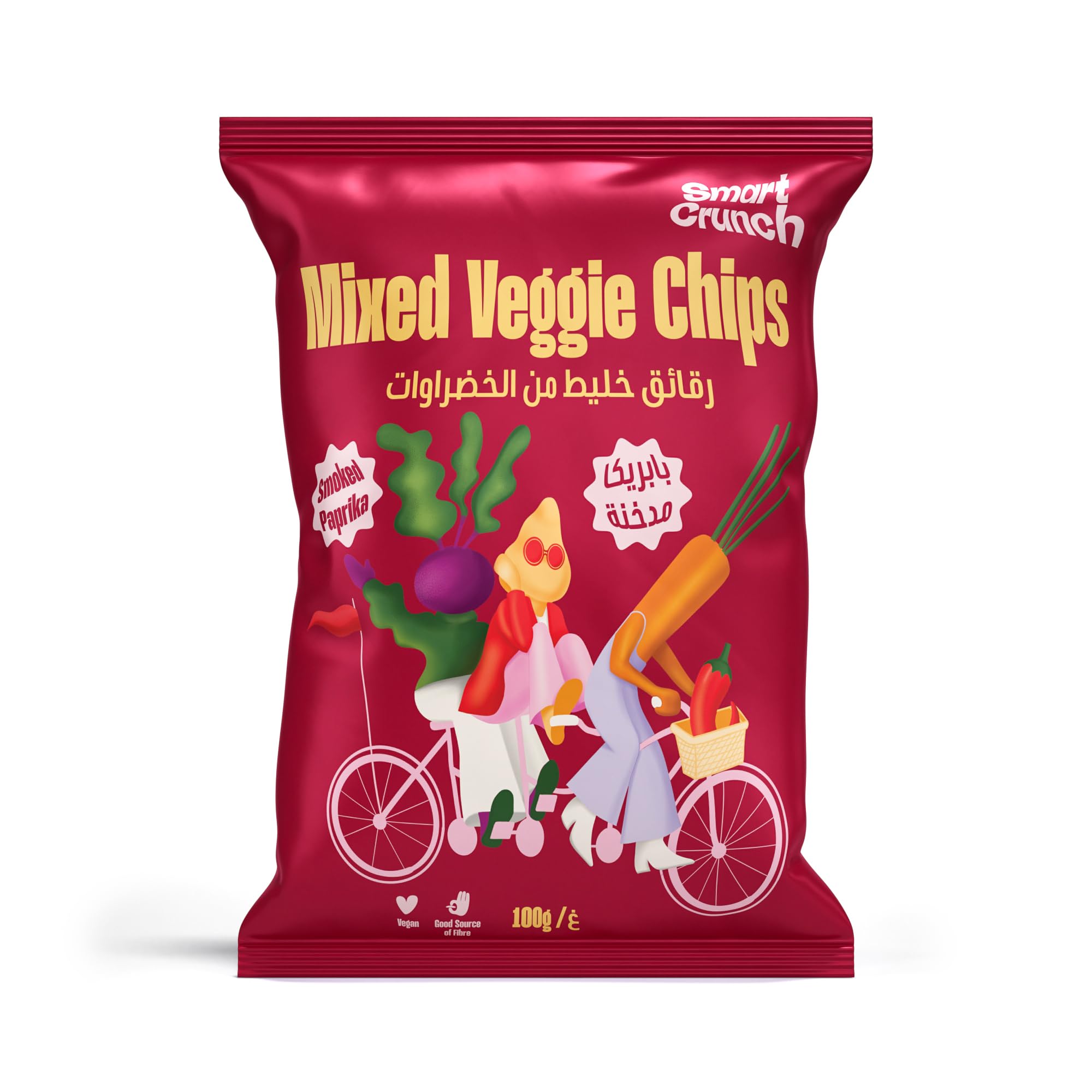 Smart Crunch Seasonal Mix Crisps with Smoked Paprika 100g