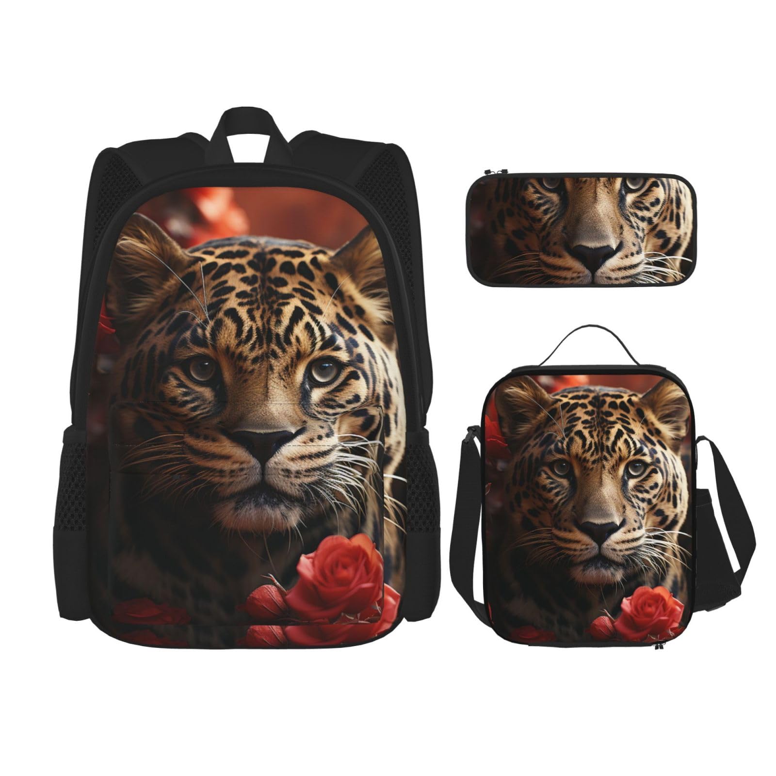 Ensemble de 3 sacs à dos OUSIKA noir taille unique pour adulte - 8