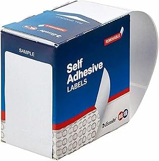 QUIKSTIK 80172RR Dispenser Rectangle 44X89Mm White 100 Labels