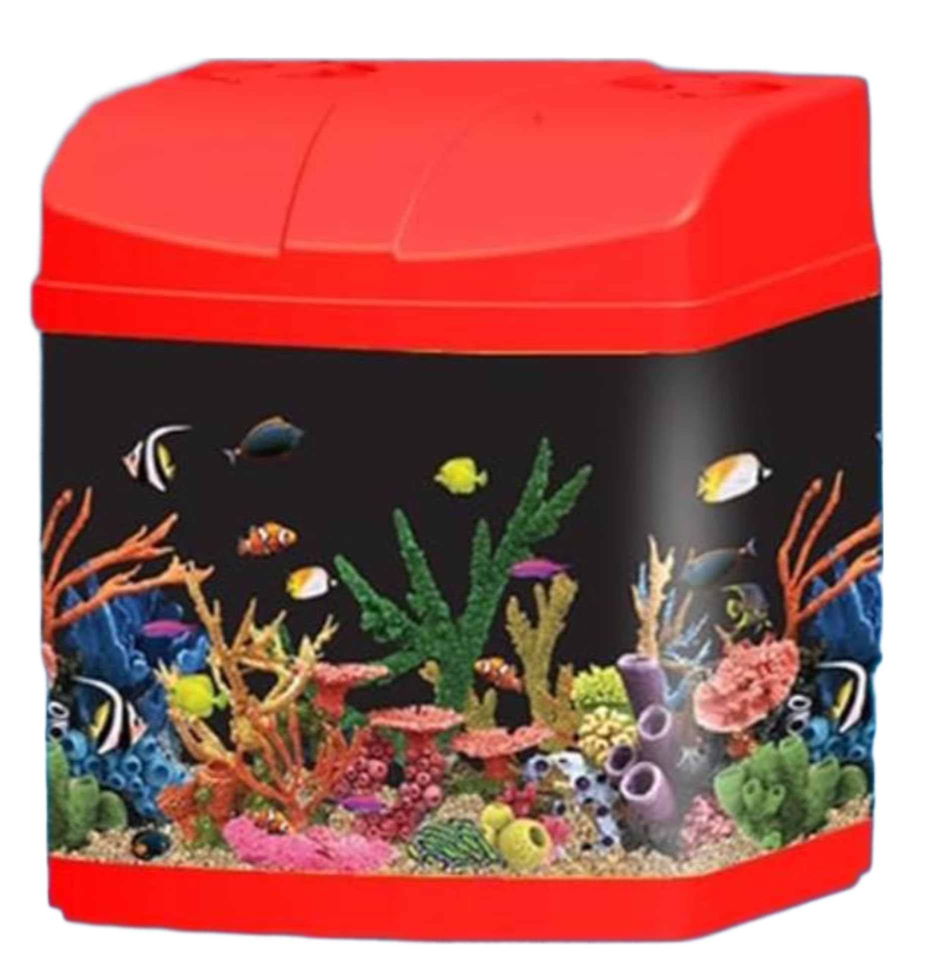 Tah 2-Liter Acrylic Mini Aquarium Fish Tank with Led Light – Ideal for Betta & Small Fishes – Available in Random Colors (Black/red/Blue/Yellow/Green) – Compact and Stylish Design for Home or Office (B0BMXXVM66) Amazon Price History, Amazon Price Tracker