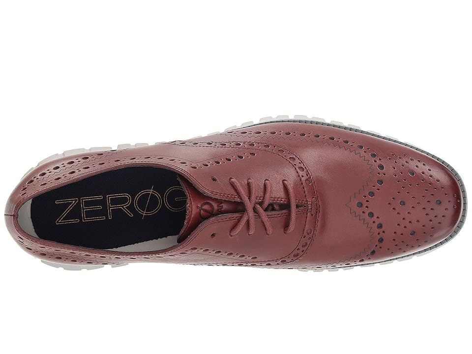 

Cole Haan Zerogrand Wingtip Oxford Leather (Hickory/Goblin Blue/Vapor Grey) Men's Shoes, Brown