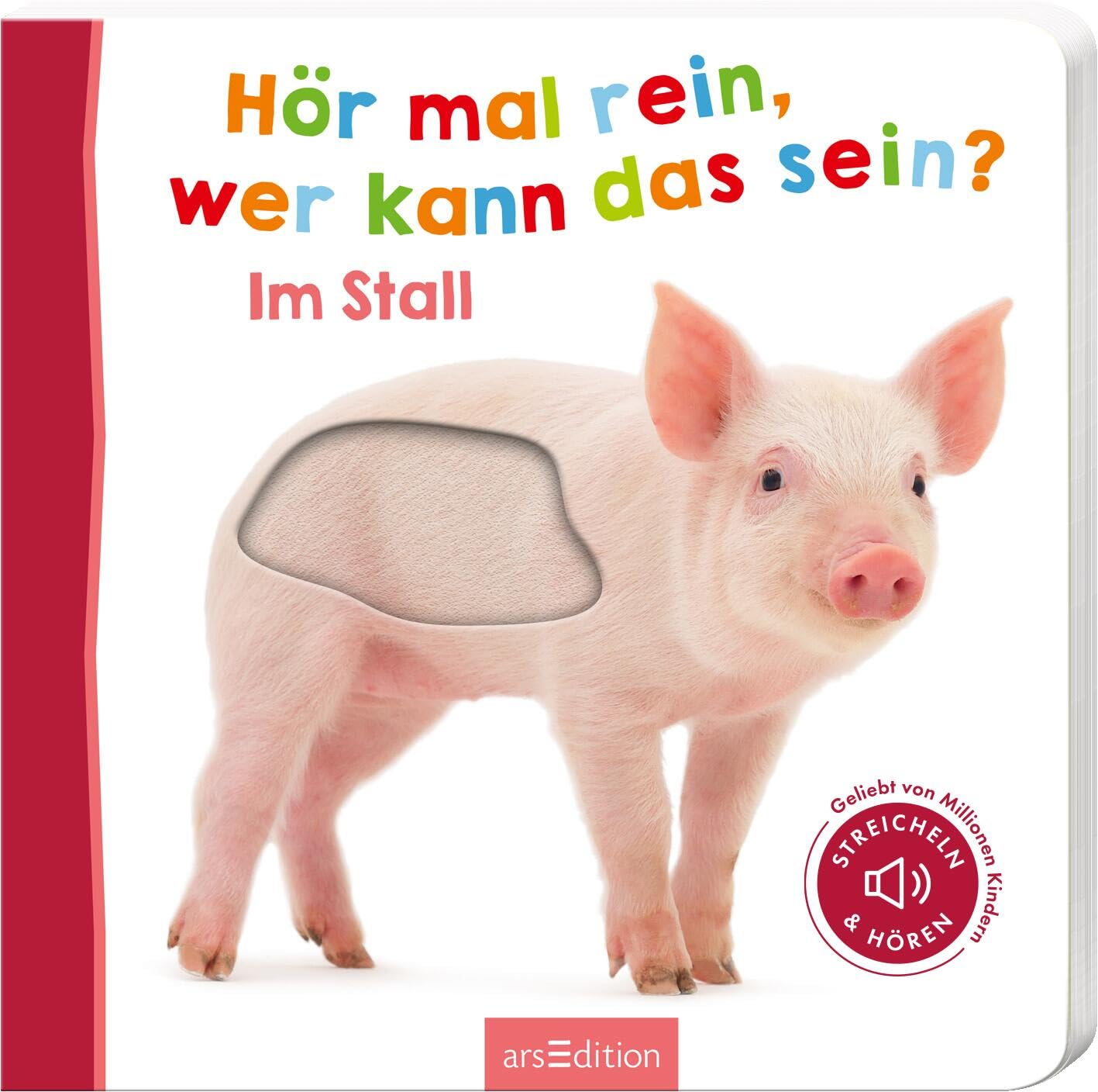 Hör mal rein, wer kann das sein? - Im Stall: Streicheln und hören