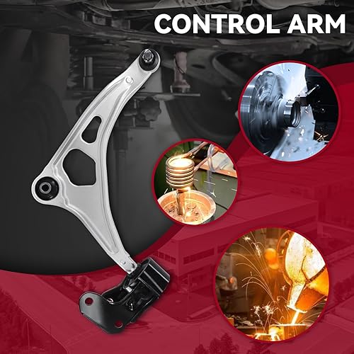 Miniatura 4 de Kit de suspensión de 2 piezas de brazo de control delantero inferior derecho e izquierdo con kit de rótula de repuesto para Honda Odyssey 2018-2022