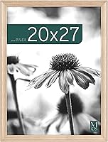 Vista 27 de MCS Studio Gallery Classic Marco de 16 x 16 pulgadas de Madera de Ingeniería con Veta de Madera Natural, Colgado de Pared Vertical y Horizontal