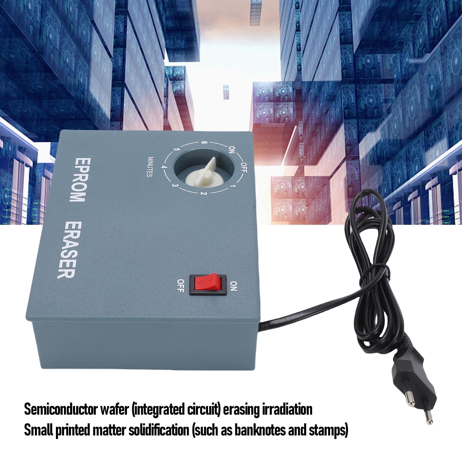 EPROM-Löschgerät, 60-Minuten-Mechanik-Timer, Halbleiter-Chip-Löschgerät, EU-Stecker für Datenerhaltung und -wiederherstellung (EU-Stecker)