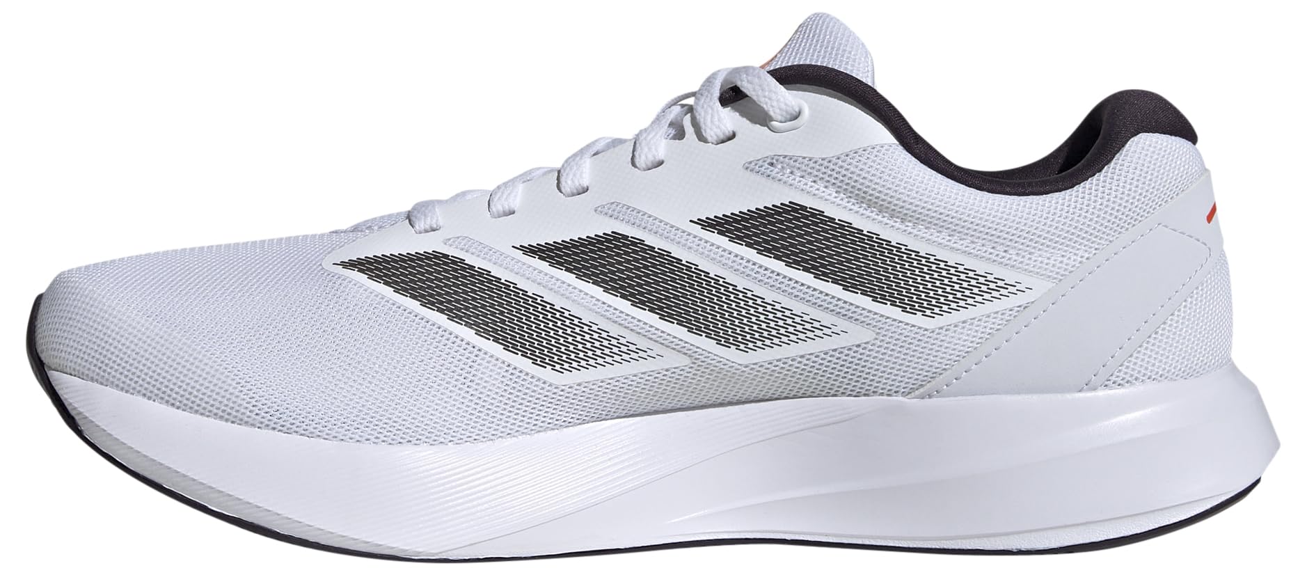 adidas Unisex Duramo RC Running Shoes, Cloud White/Aurora met/Solar red, 4 UK
