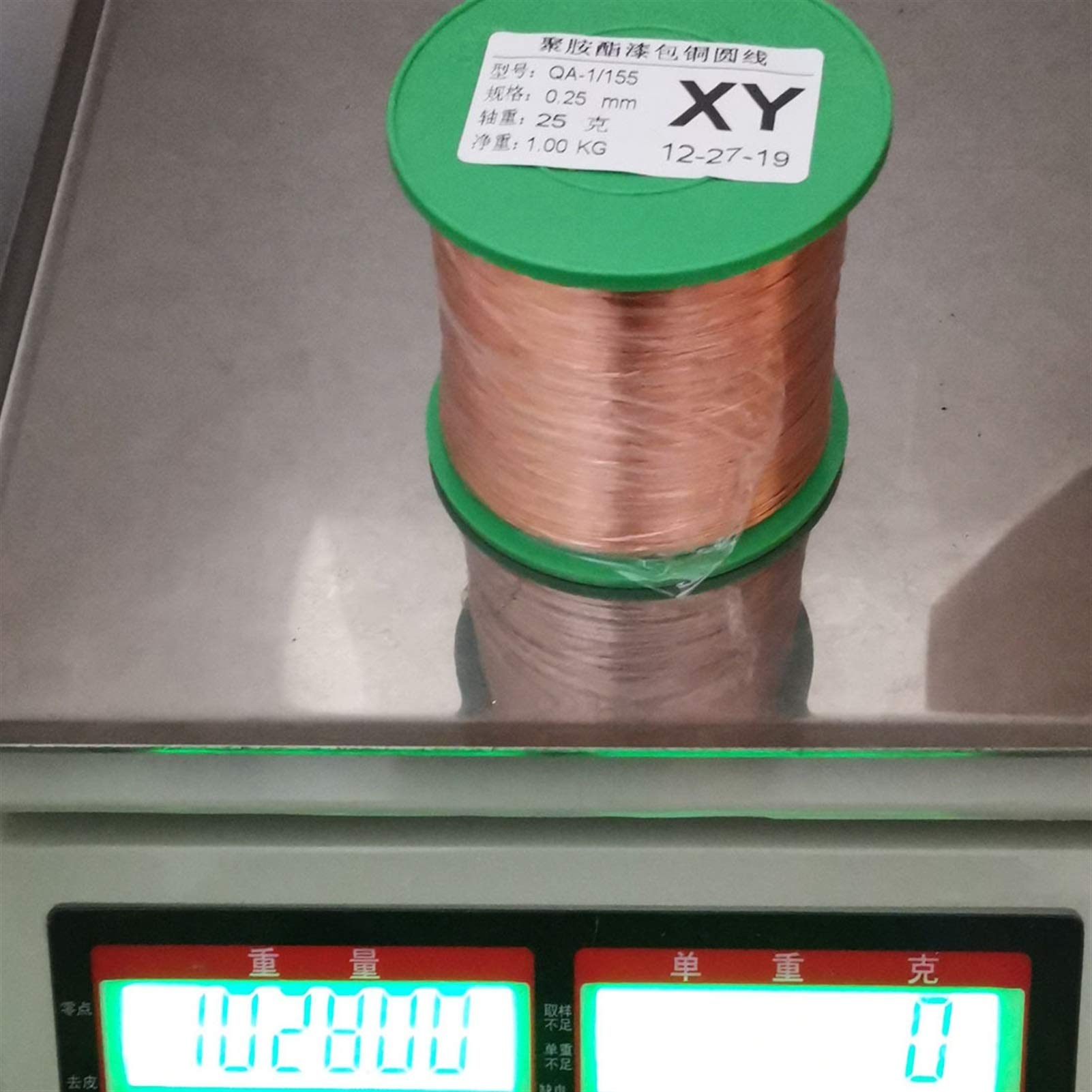 1 kg/rolka 0,03mm ~ 1,6 mm Qa-1/155 EnameLed Copper Wire Machine Emalia Uszczelniaczowe Magnes Coil Druty magnetyczne(1.5mm 1kg)