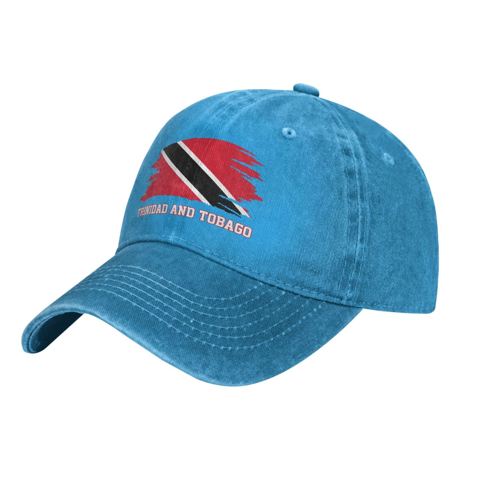 YINGD Trinidad and Tobago Flag Adjustable Baseball Cap Breathable Unisex Sun Hat