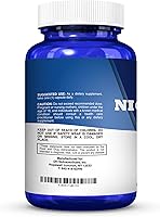 Vista 4 de Nicotinamida 500 mg mejorado con resveratrol 100 mg 120 cápsulas vegetales hasta 4 meses Suministro de vitamina B3 w. Antioxidante Suplemento