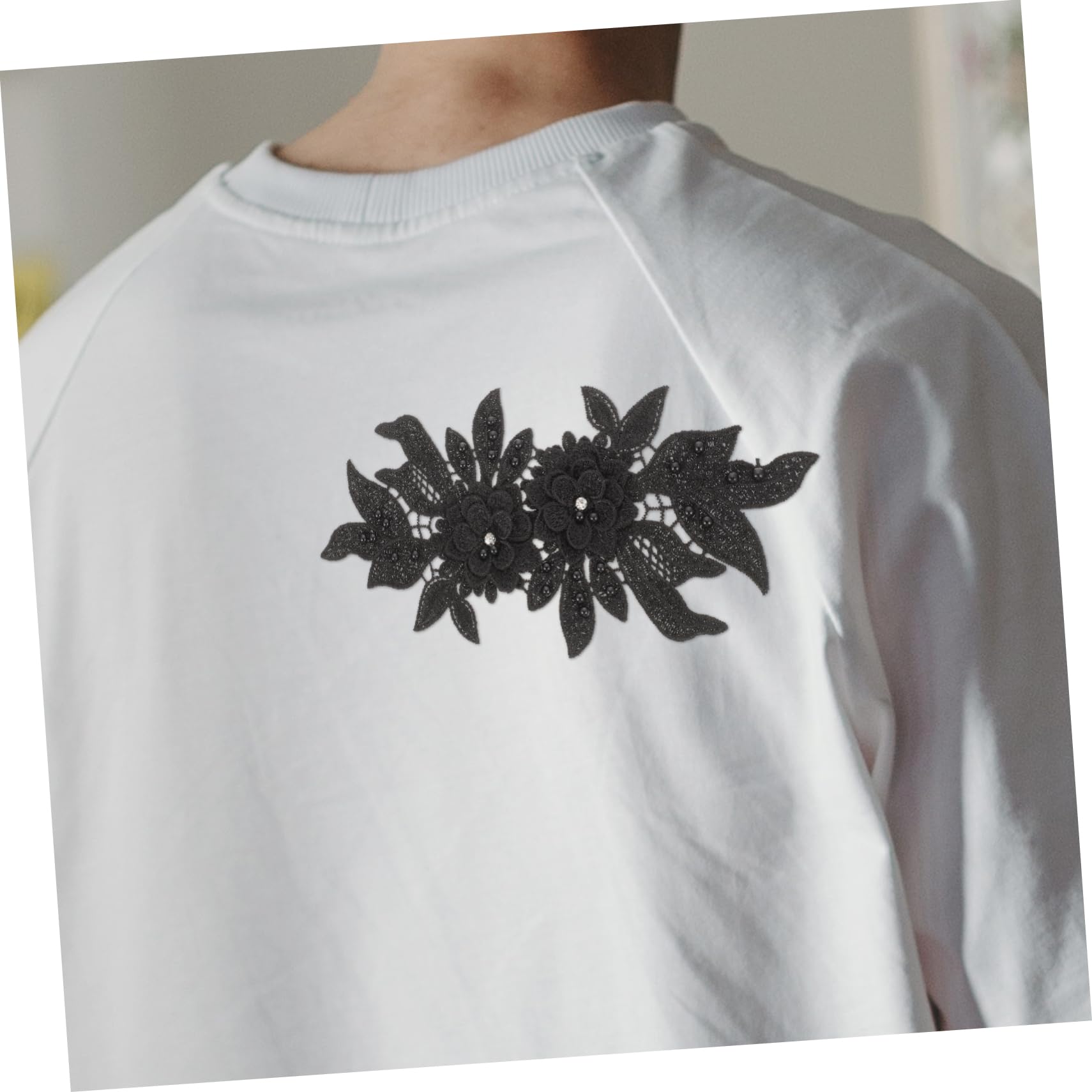Operitacx 10pezzi Patches Ricamati Per Riparazioni Abbigliamento Decorazioni Per Moda Toppe Sottile Per e Borse