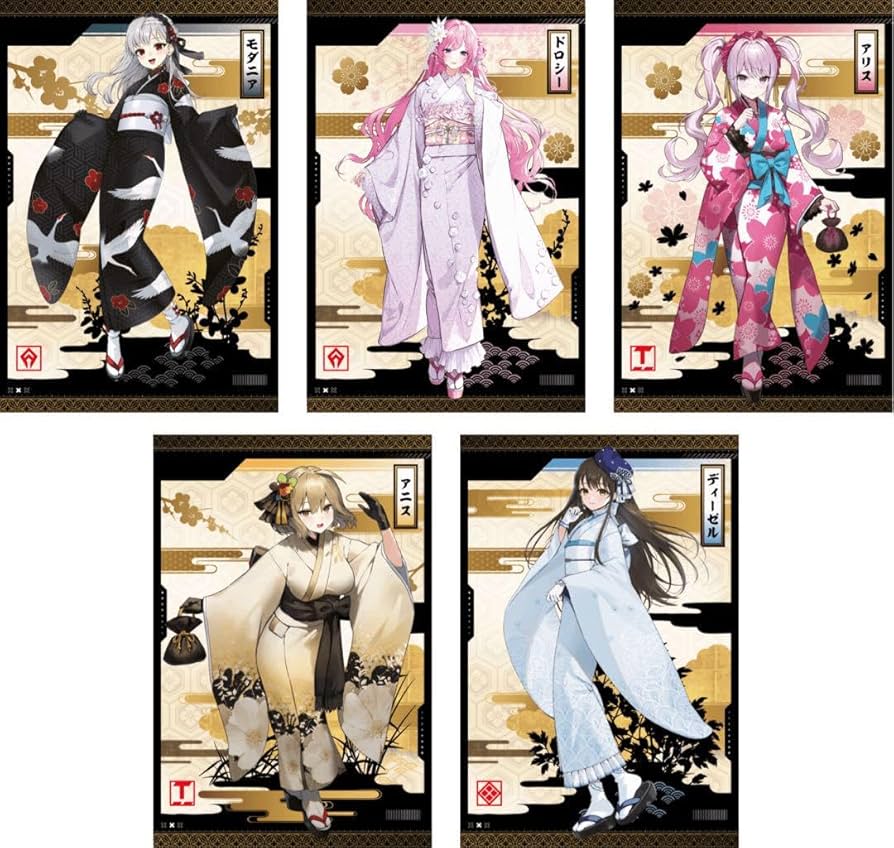 Amazon.co.jp: NIKKE 勝利の女神 ニケ kimono 着物 和紙素材ポスト