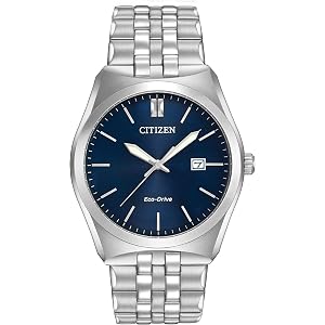 Citizen Men's Classic Corso Eco-Drive Watch, 3-Hand Date, Luminous Hands and Markers