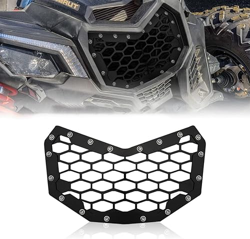 Rejilla delantera para Maverick X3 2017-2022, UTV parachoques delantero de malla para parrilla, protector de aleación de aluminio para Can-Am