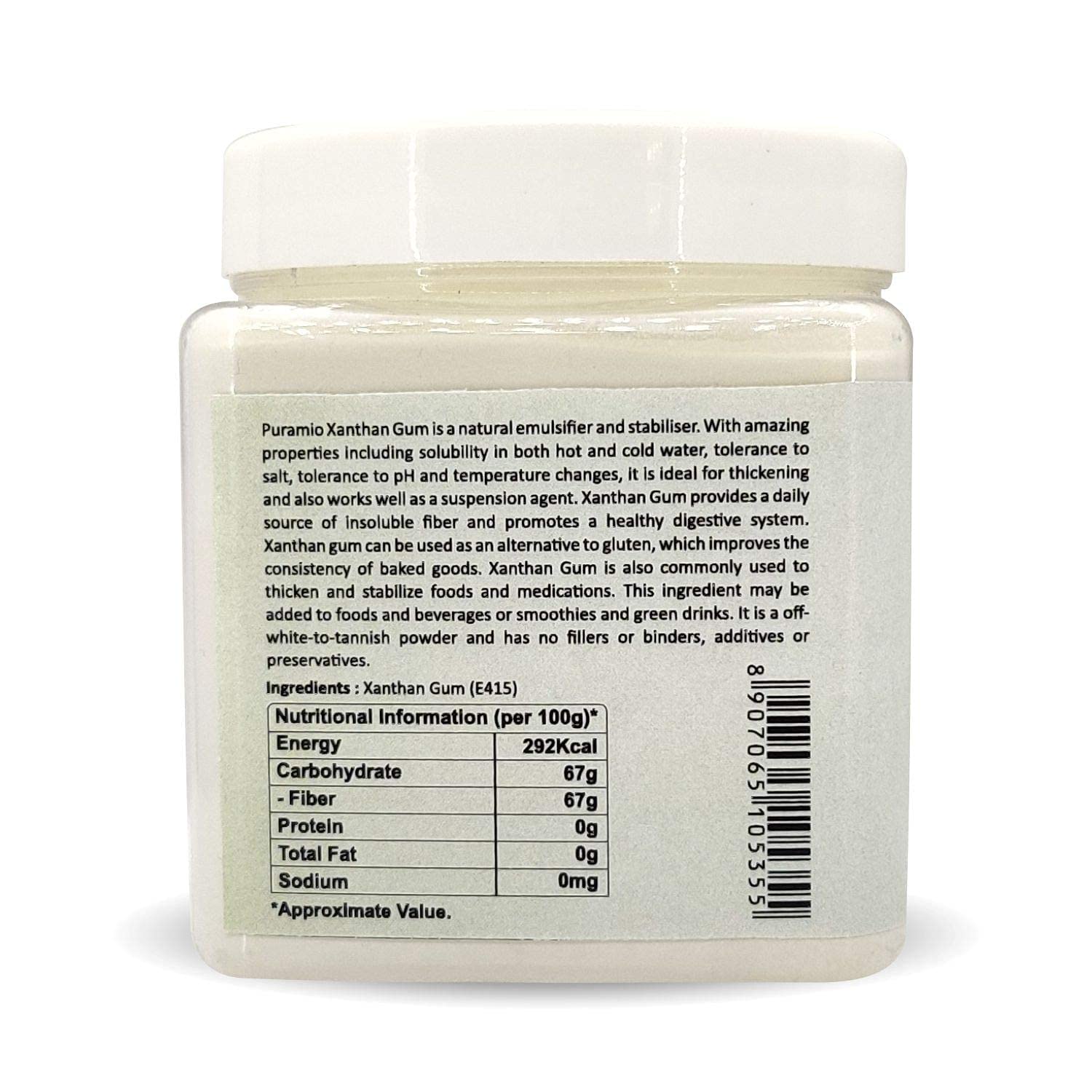 QURA Guma ksantanowa w proszku, 250 g