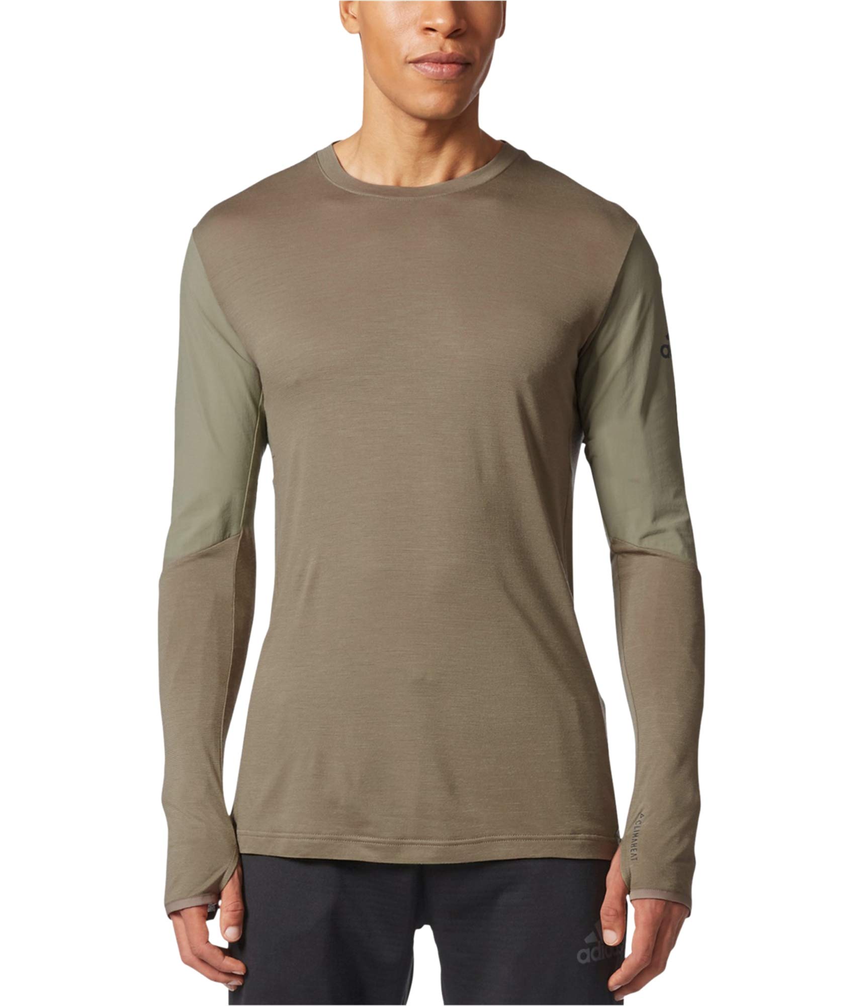 T-shirt adidas Climaheat Basic vert homme en taille L - 2