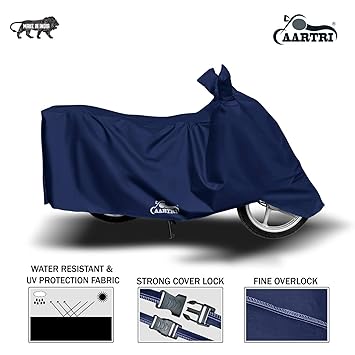 CREEPERS Bajaj Avenger Street 220 BS6 Bike Body Cover Water Resistant (Navy Blue)