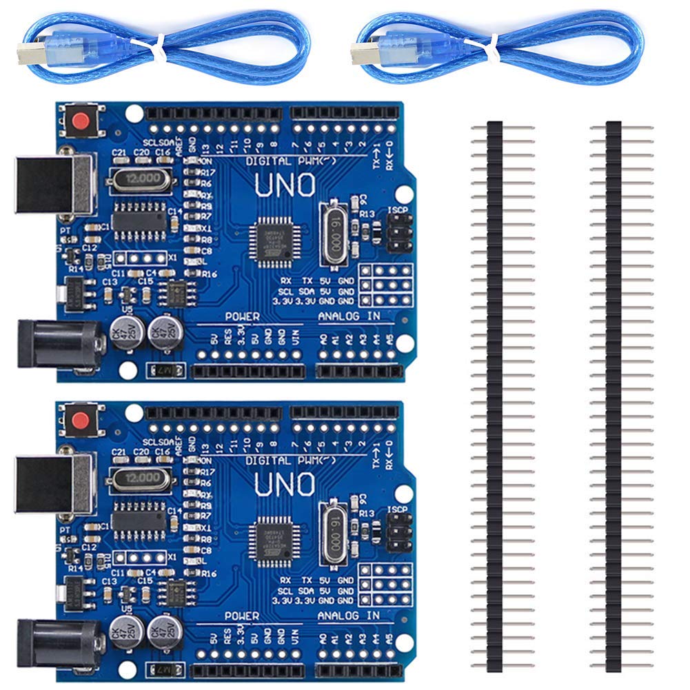REES52 UNO R3 ATmega328P CH340 Development Board Compatible Arduino UNO R3 Arduino IDE Develope Kit Microcontroller with USB Cable Straight Pin Header 2.54mm Pitch Robot Parts (B07XP89VB1) Amazon Price History, Amazon Price Tracker