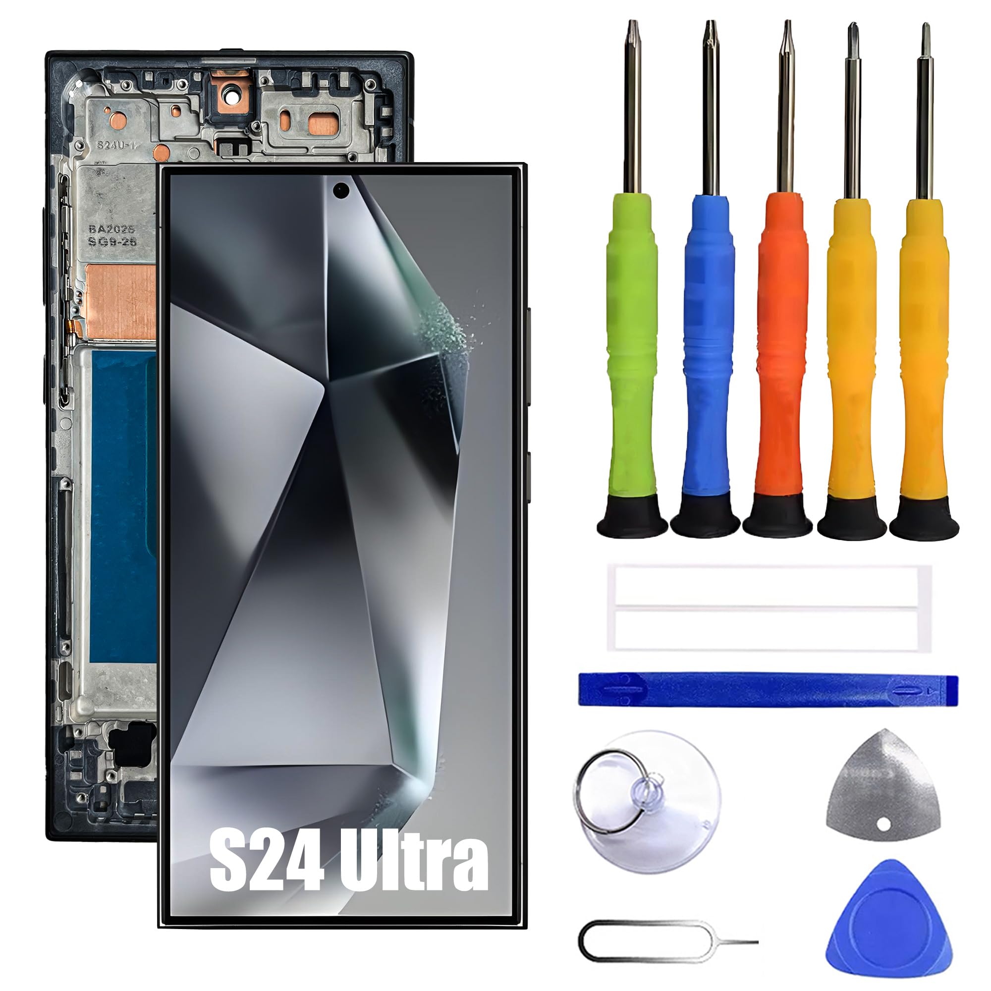 Réparer un écran cassé de Galaxy S24 Ultra bloc LCD tactile de remplacement avec outils - 8