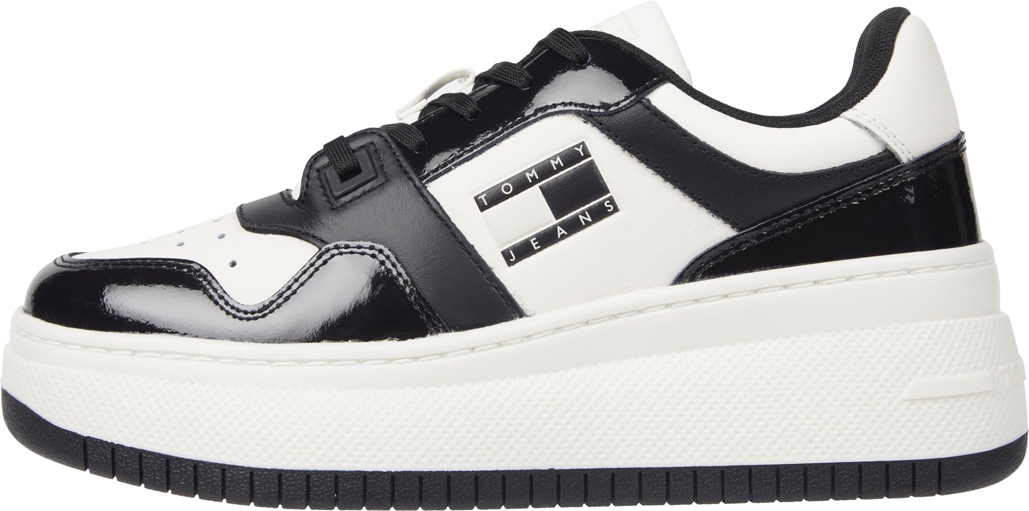 Tjw Retro Basket Flatform Patent Spor AyakkabıKadın